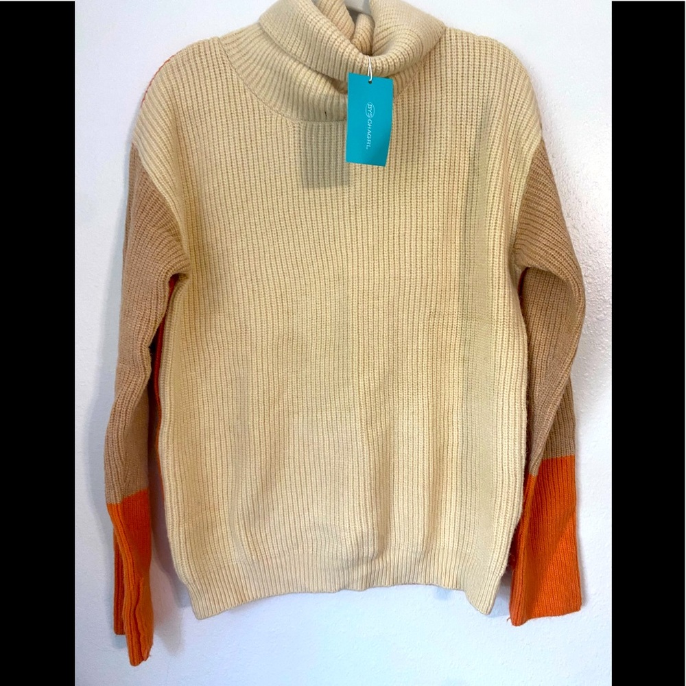 Women's Long Sleeve Turtleneck Sweater Knit Pullover Casual Sweater
